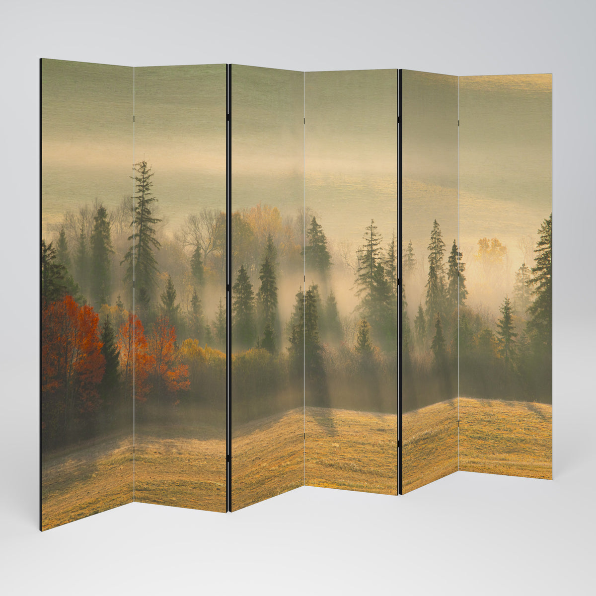 GILDING HOURS 6-teiliger Paravent