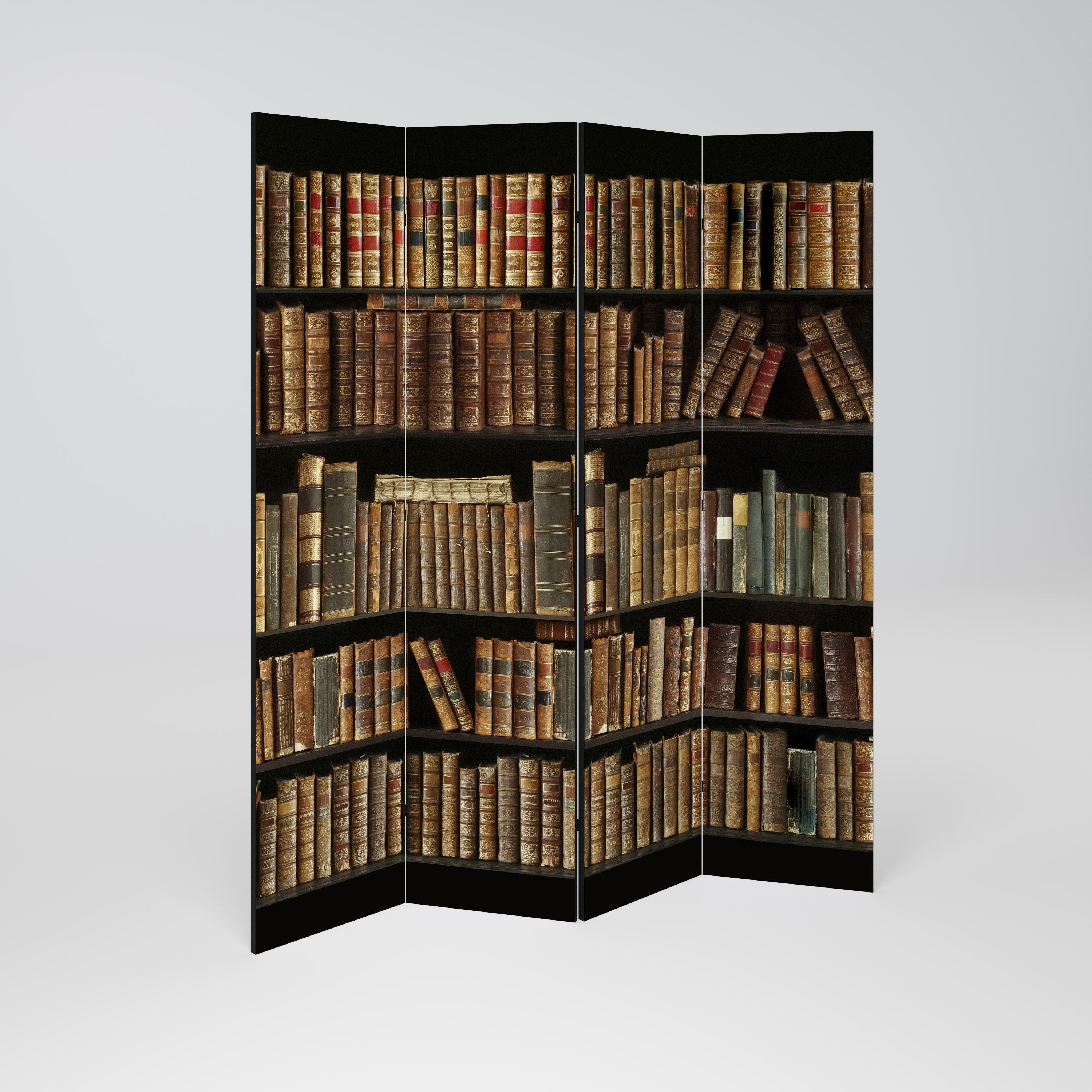 SHELVES OF TIME 4-teiliger Paravent