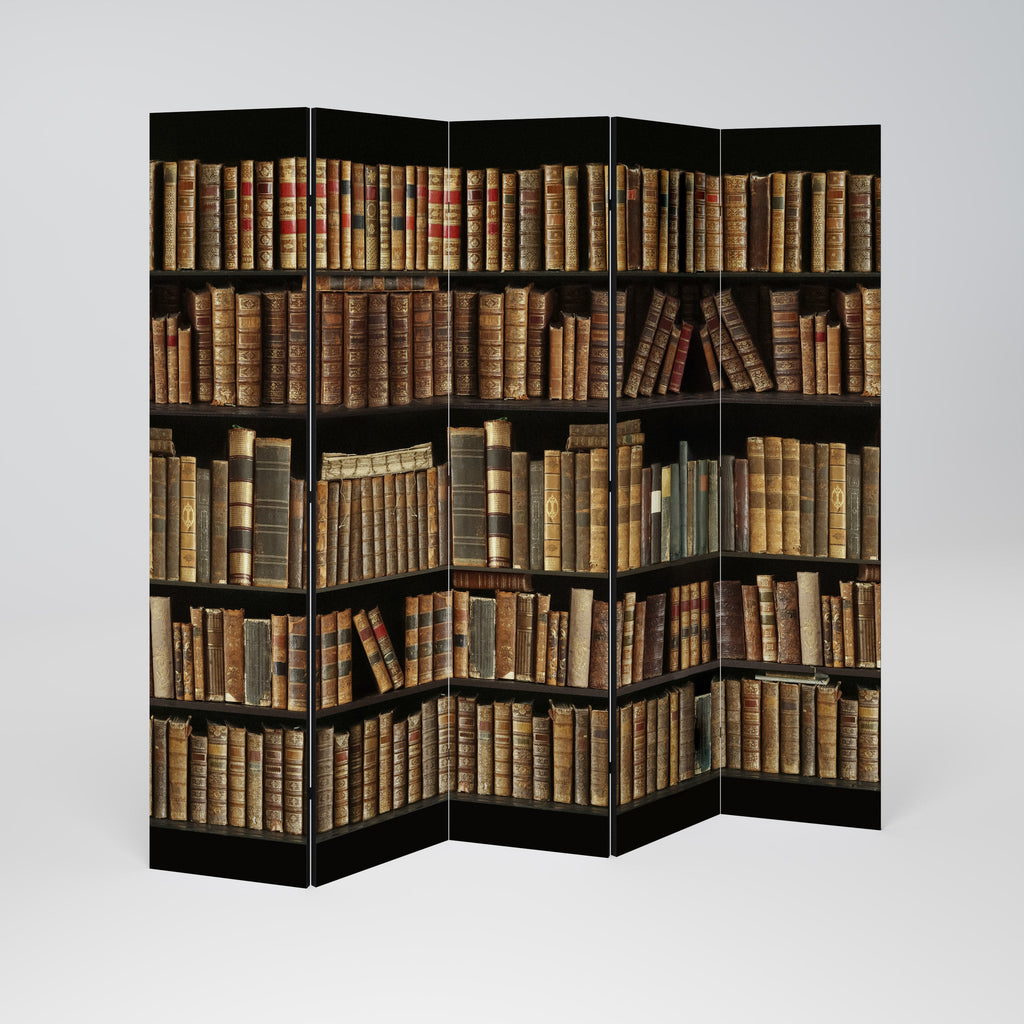 SHELVES OF TIME Dekorativer 5-teiliger Raumteiler