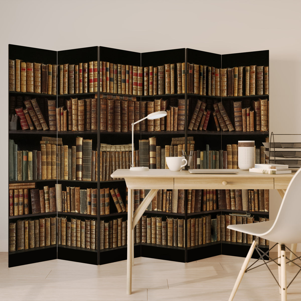 SHELVES OF TIME 6-teiliger Paravent