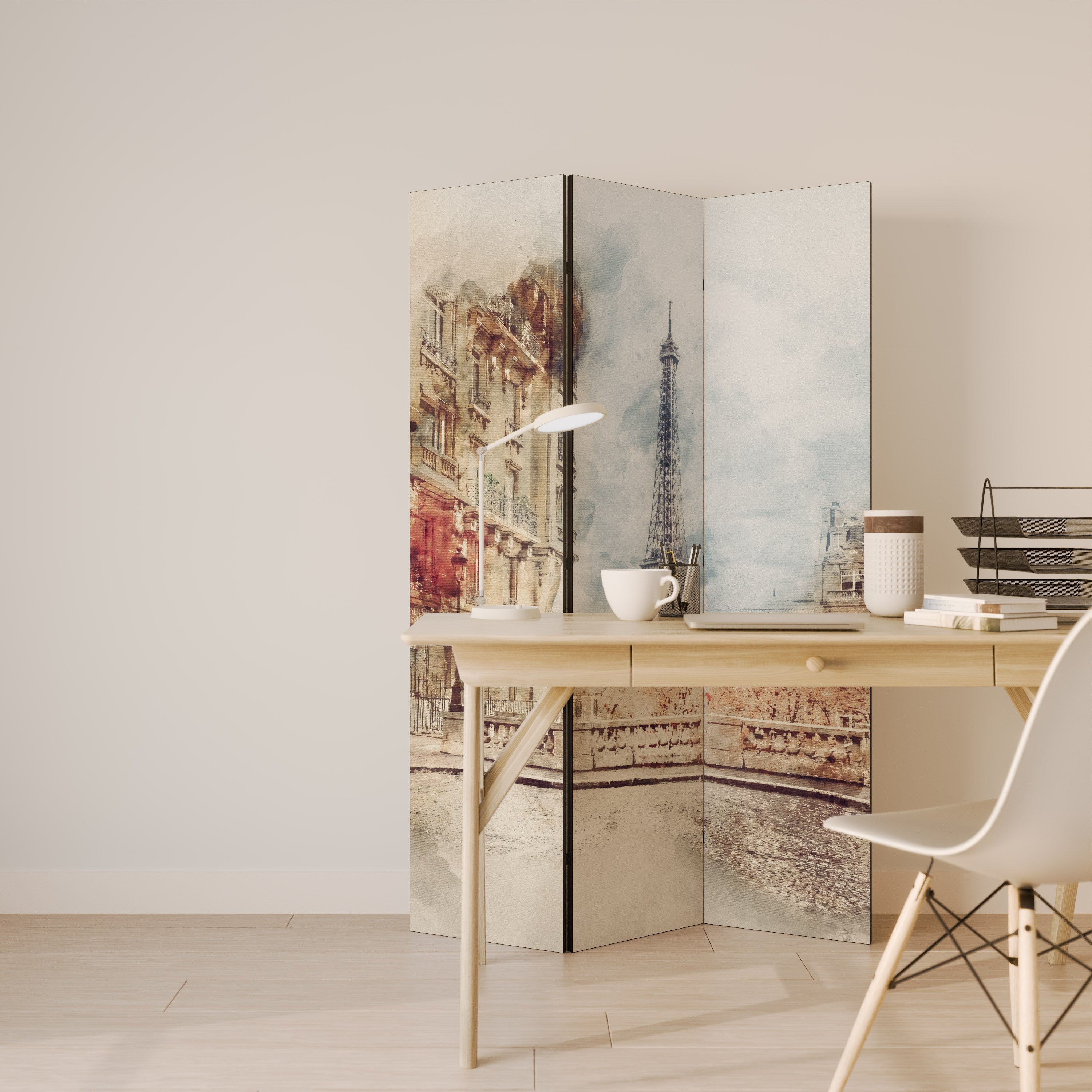 PARISIAN DAYDREAM 3-teiliger Paravent