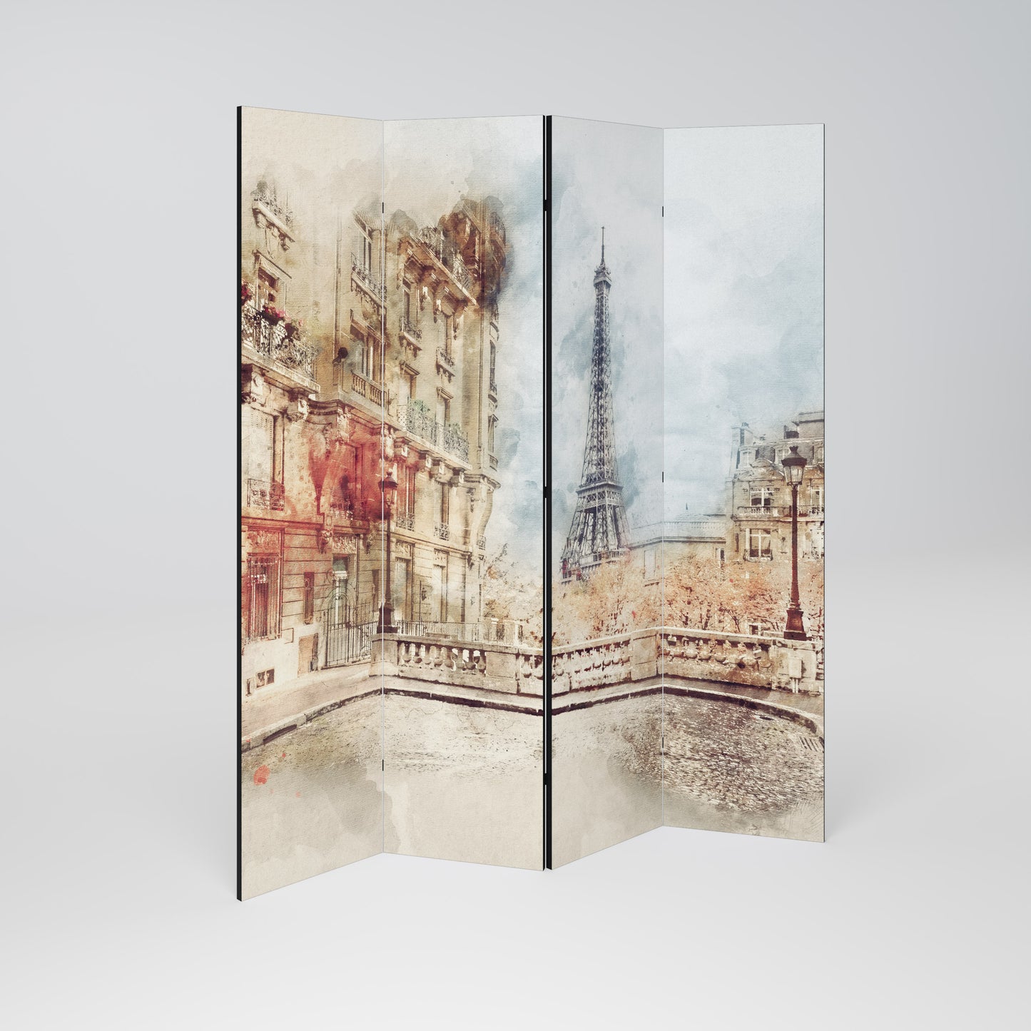 PARISIAN DAYDREAM 4-teiliger Paravent
