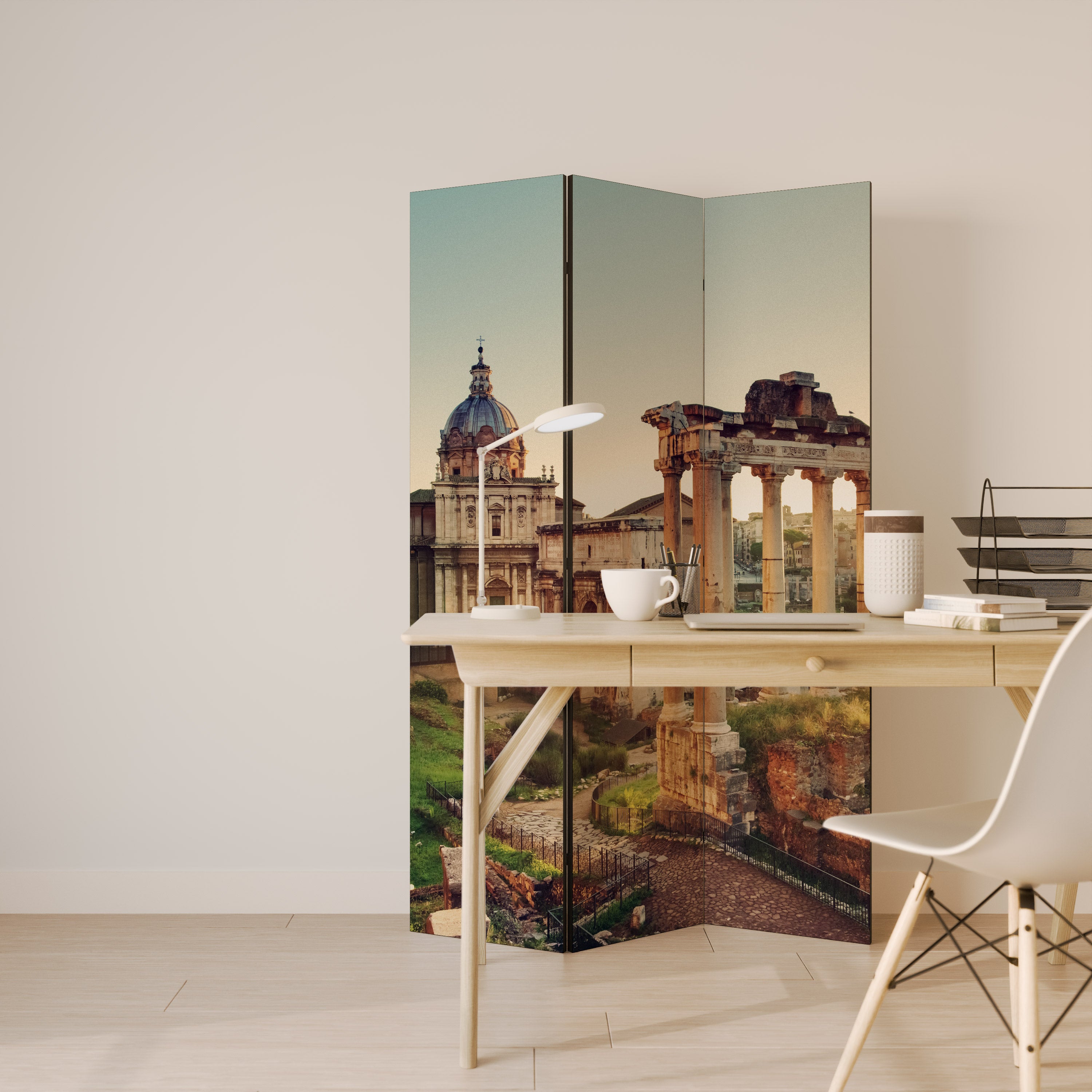 MARVELS OF THE PAST 3-teiliger Paravent