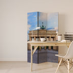 PILLARS OF MEMORY Dekorativer Paravent - 3-teilig