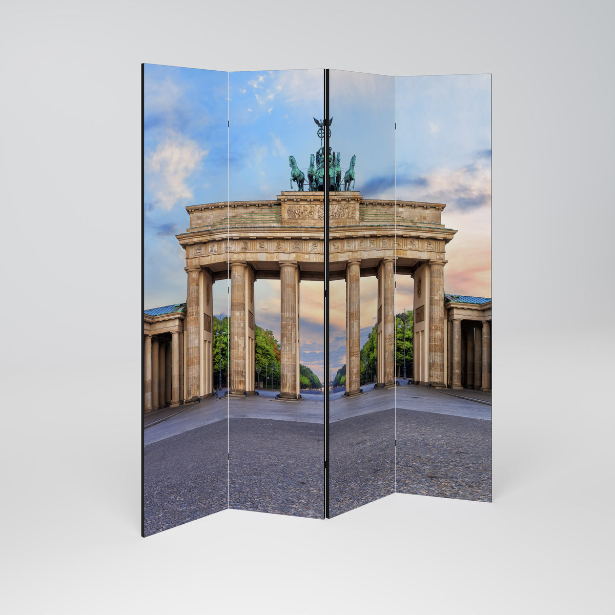 PILLARS OF MEMORY 4-teiliger Paravent