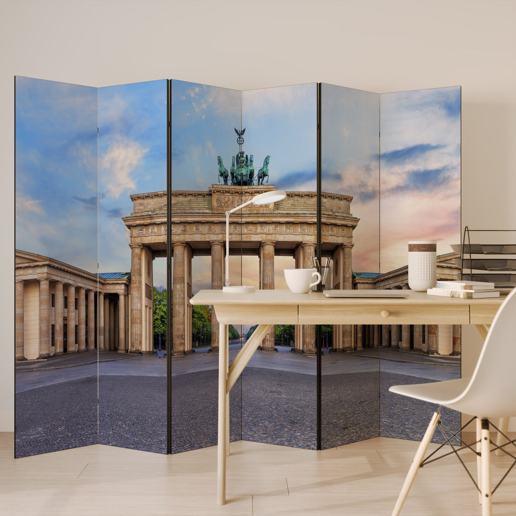PILLARS OF MEMORY Dekorativer 6-teiliger Raumteiler