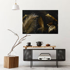 ELEGANCE IN DARKNESS Selbstklebendes Horizontal-Poster