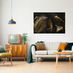 ELEGANCE IN DARKNESS Selbstklebendes Horizontal-Poster