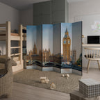 TIMELESS LONDON ELEGANCE 6-teiliger Paravent