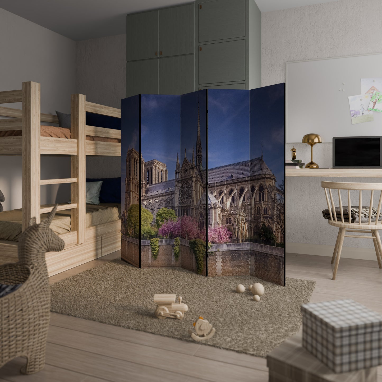 SACRED SPLENDOR 5-teiliger Paravent