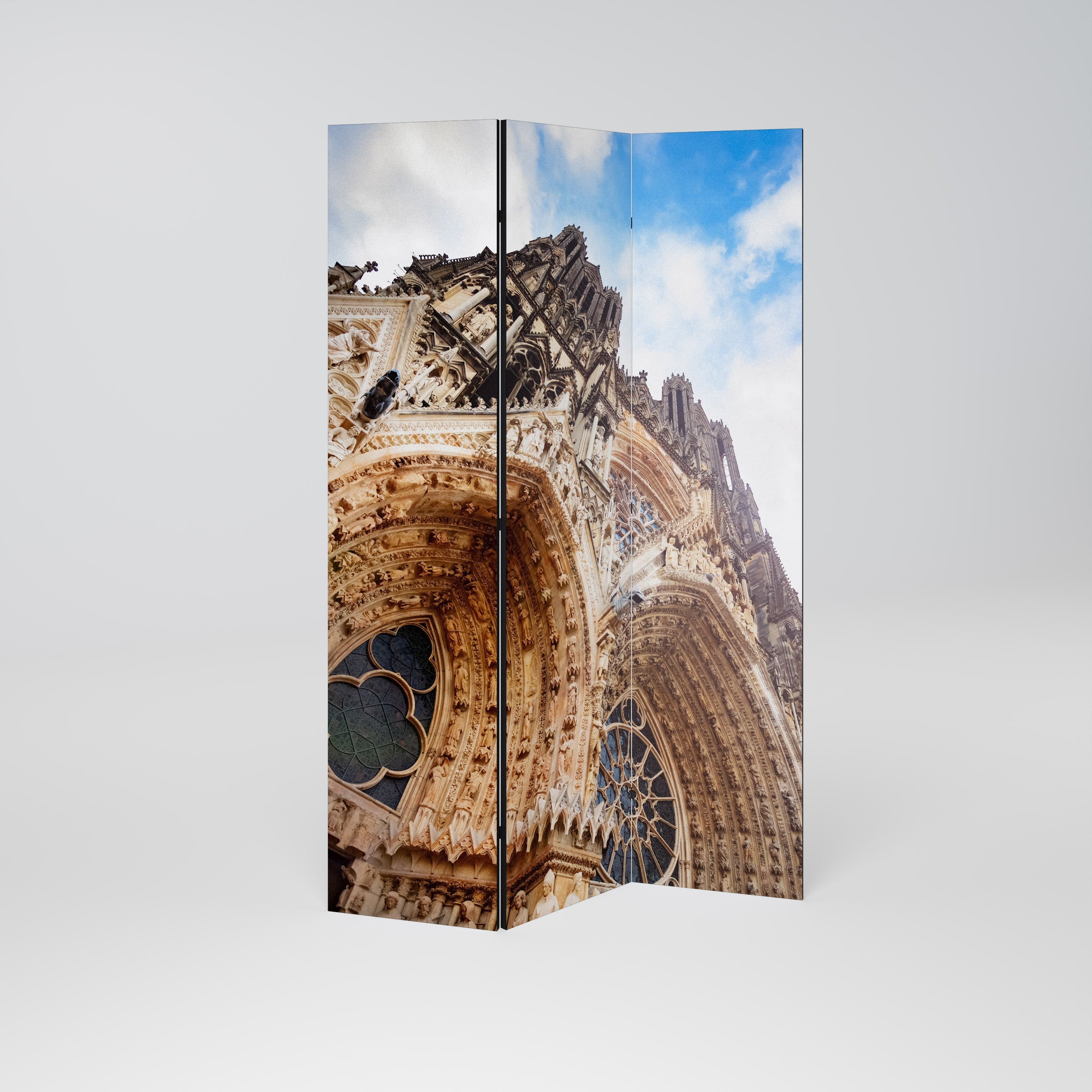 MYSTICAL ANGLES REVEALED Dekorativer 3-teiliger Raumteiler
