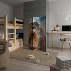 MYSTICAL ANGLES REVEALED Dekorativer Paravent - 3-teilig