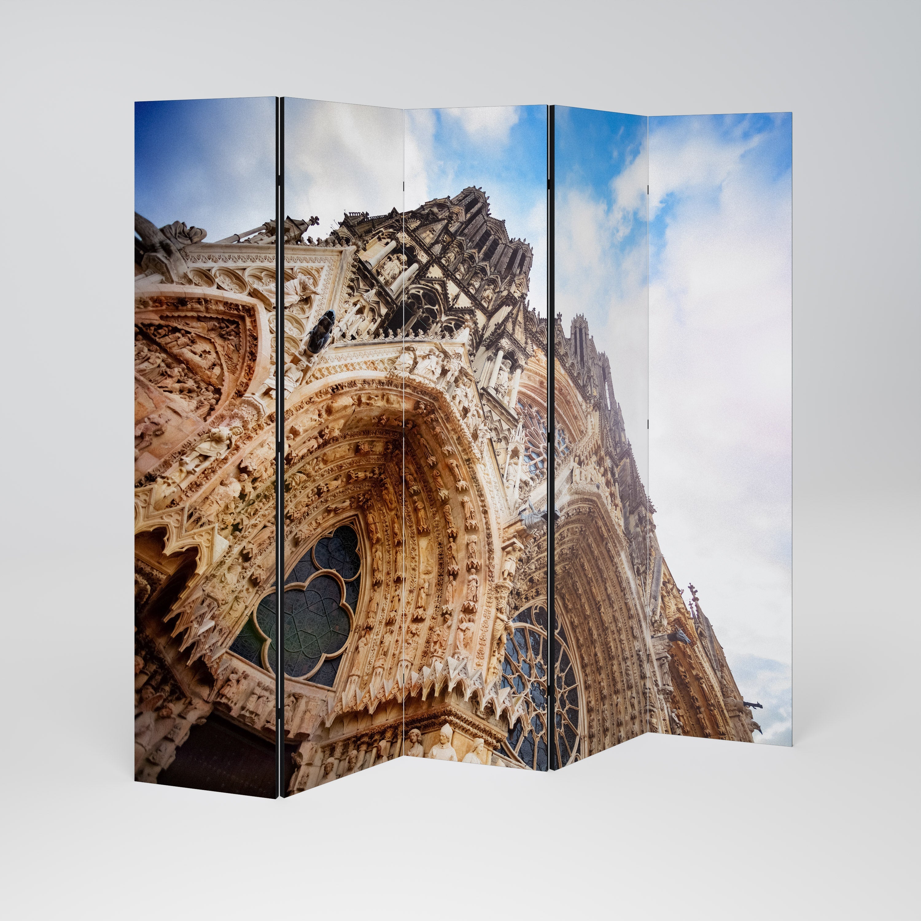 MYSTICAL ANGLES REVEALED Dekorativer 5-teiliger Raumteiler