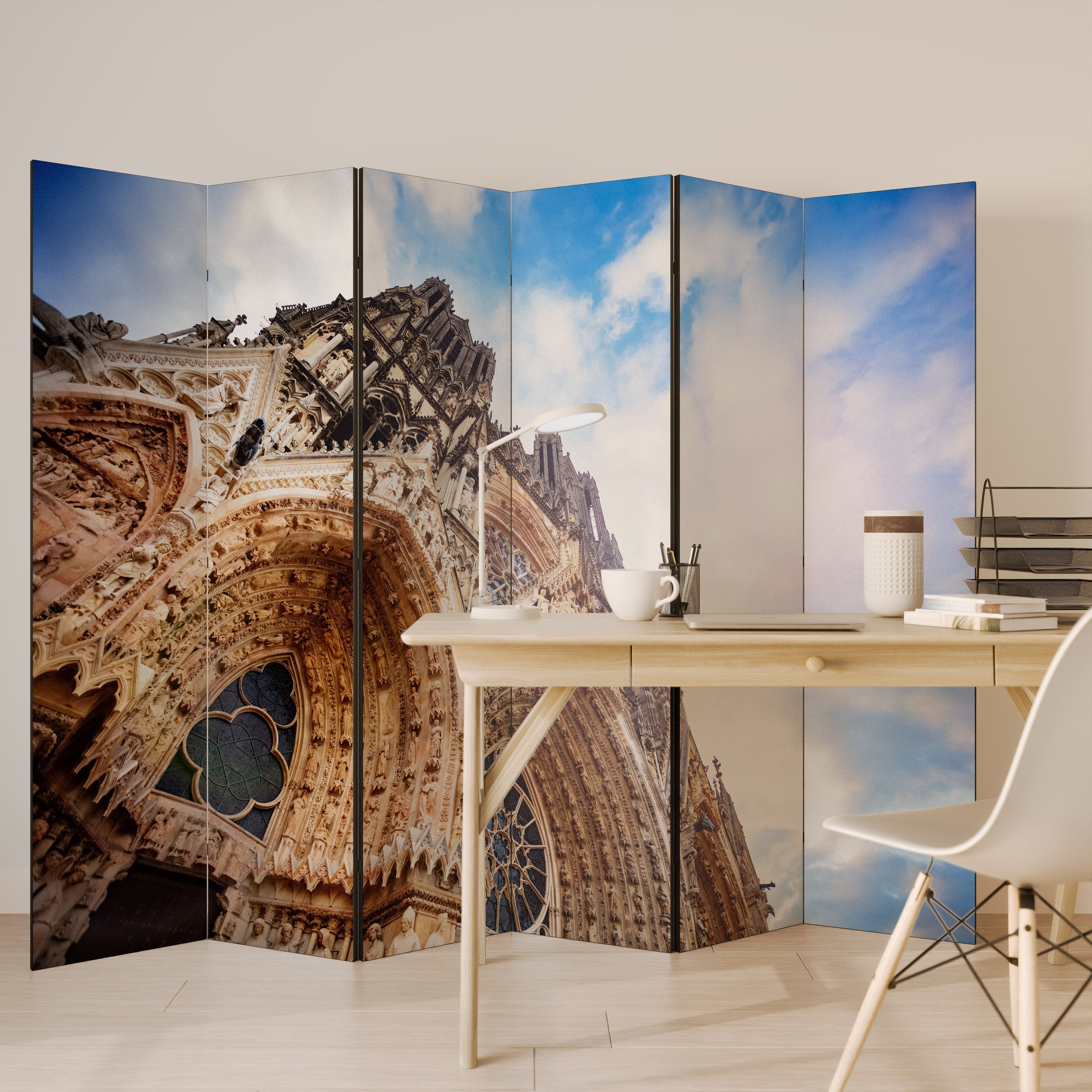 MYSTICAL ANGLES REVEALED Dekorativer 6-teiliger Raumteiler