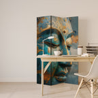 ENIGMATIC STILLNESS Dekorativer Paravent - 3-teilig