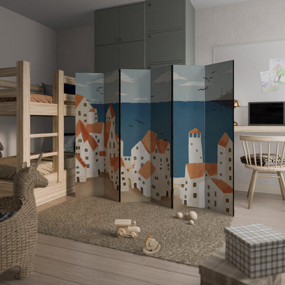 COASTLAND VILLAGE 6-teiliger Paravent