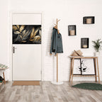 MYSTIC GOLD LEAVES Selbstklebendes Horizontal-Poster