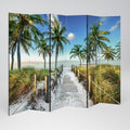 BREEZY COASTAL RETREAT 6-teiliger Paravent