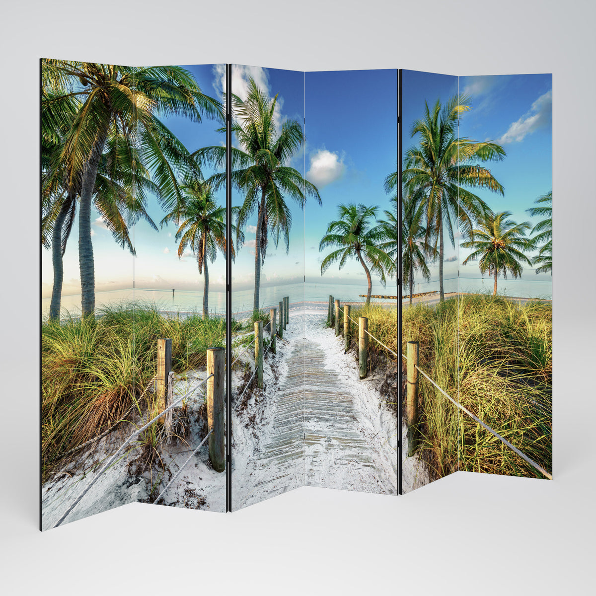 BREEZY COASTAL RETREAT 6-teiliger Paravent