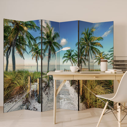 BREEZY COASTAL RETREAT 6-teiliger Paravent