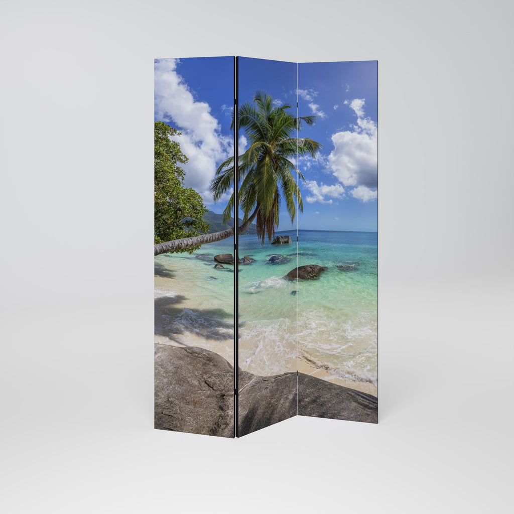 OASIS OF CALM Dekorativer 3-teiliger Raumteiler