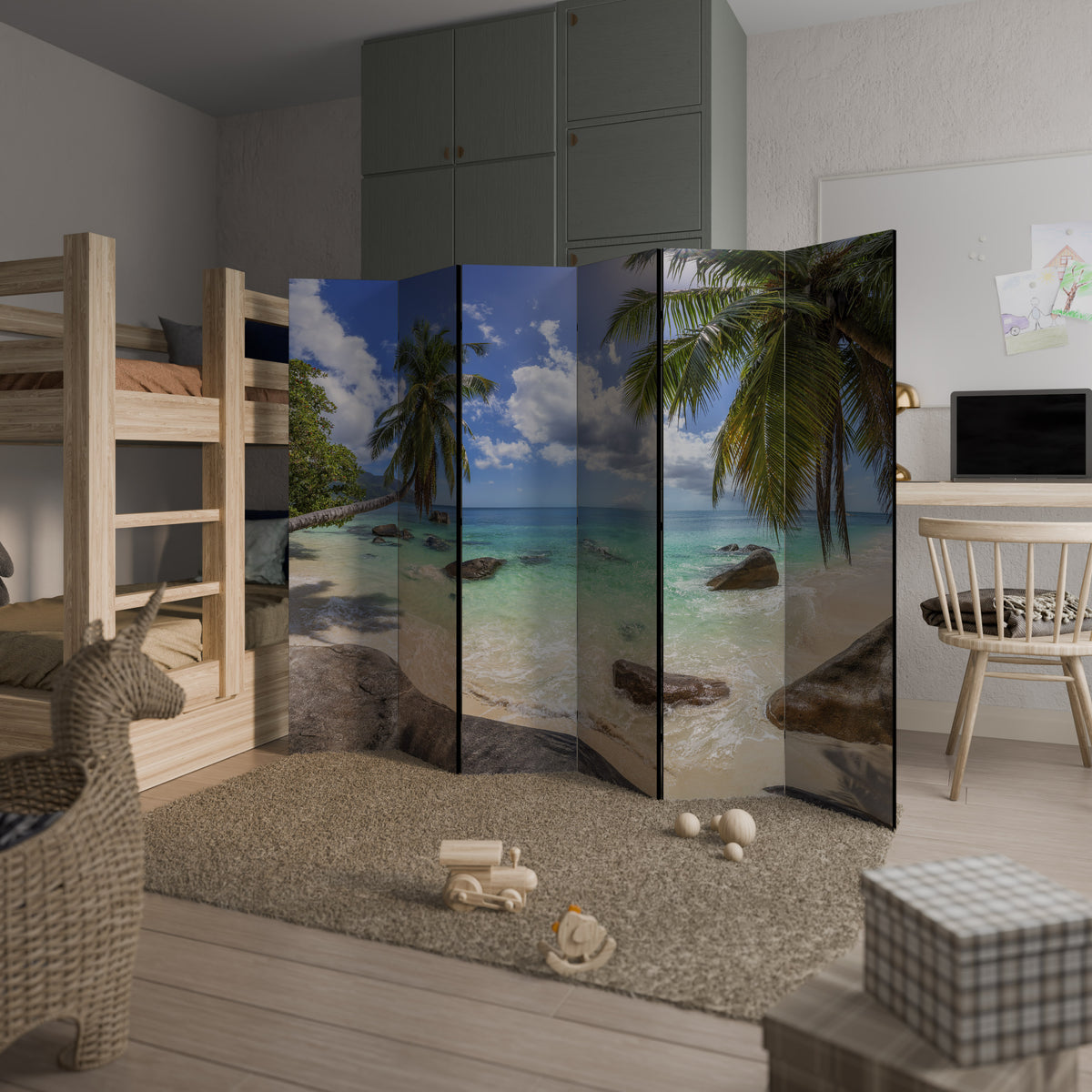OASIS OF CALM 6-teiliger Paravent