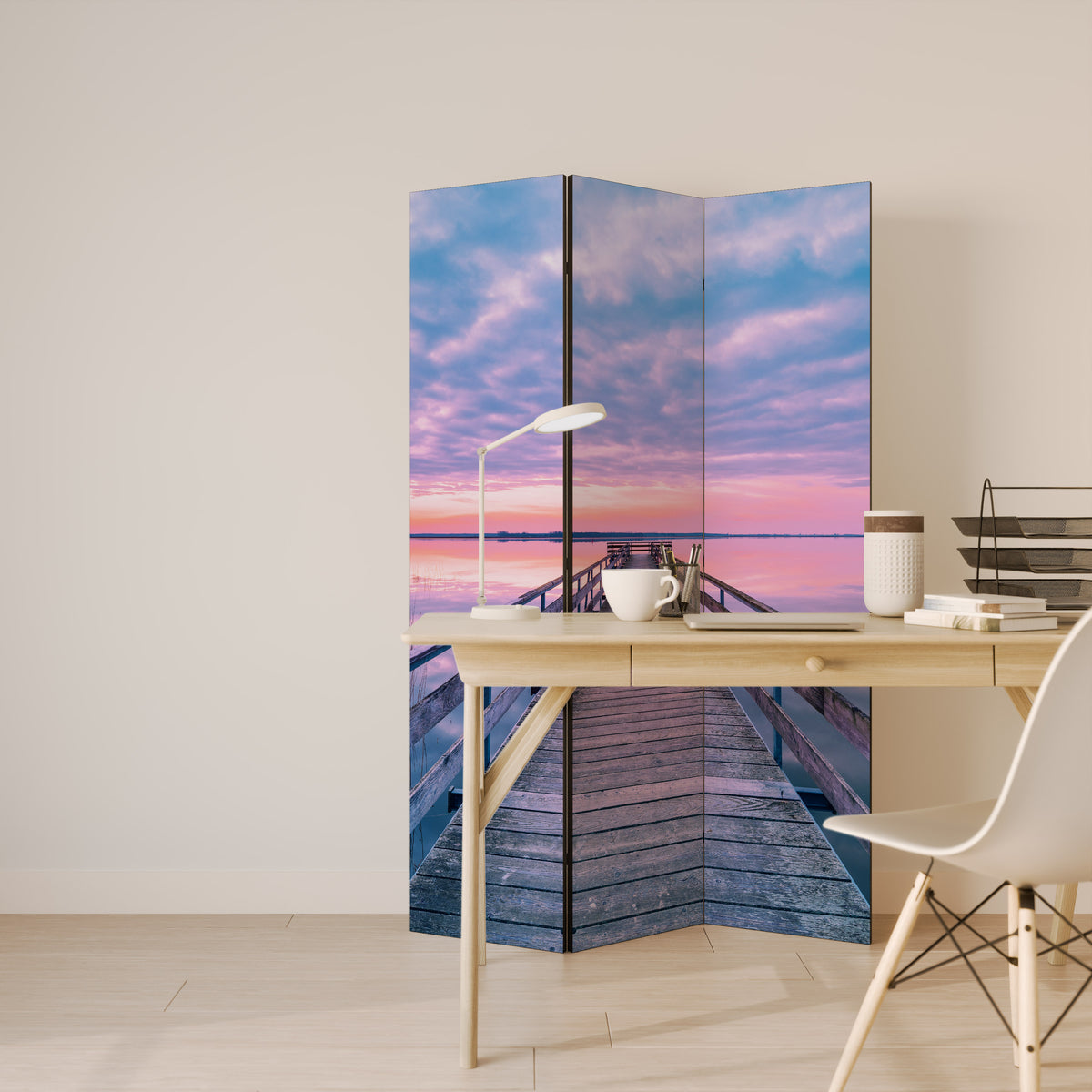 PASTEL PROMENADE 3-teiliger Paravent