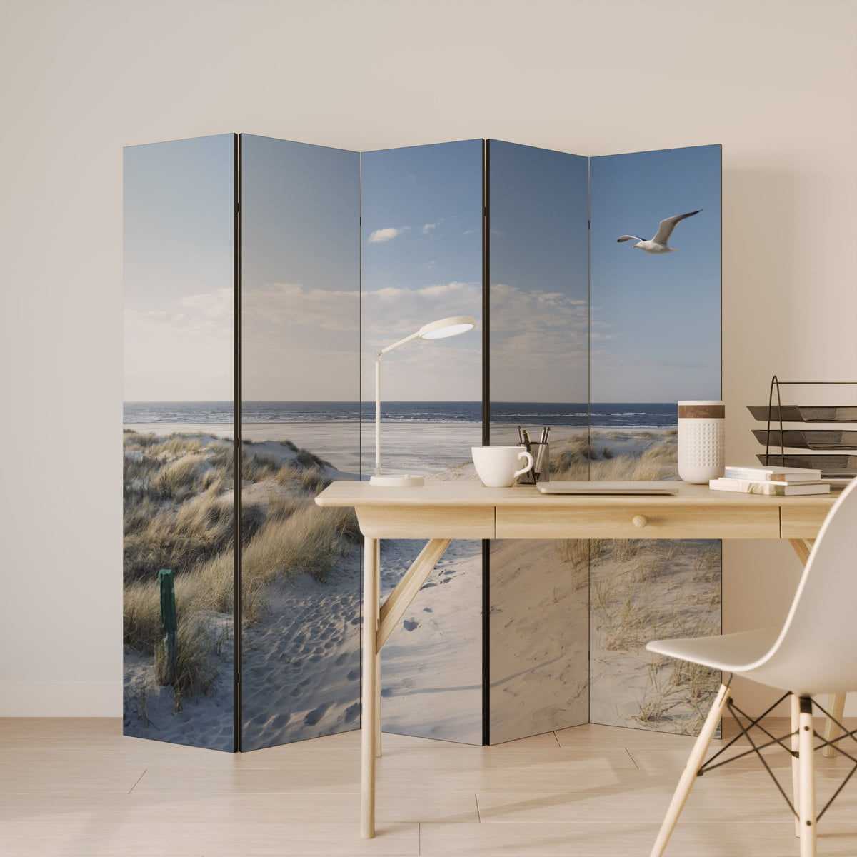 SEASIDE DREAMING 5-teiliger Paravent