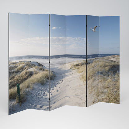SEASIDE DREAMING 6-teiliger Paravent