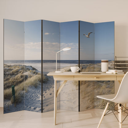 SEASIDE DREAMING 6-teiliger Paravent