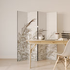 WHISPERING WINDS 4-teiliger Paravent