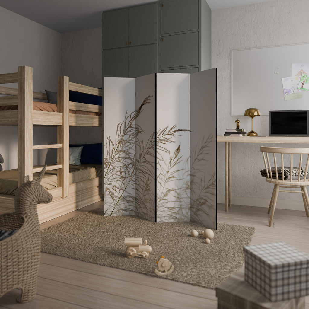 WHISPERING WINDS Dekorativer 4-teiliger Raumteiler