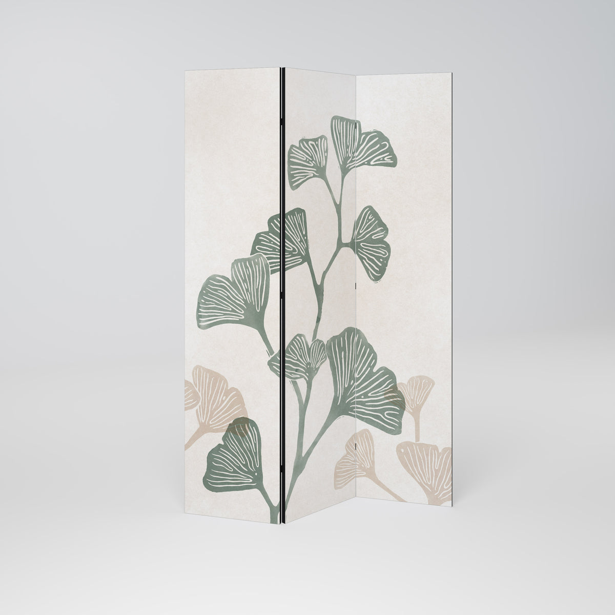 THE GOST OF GINKGO 3-teiliger Paravent