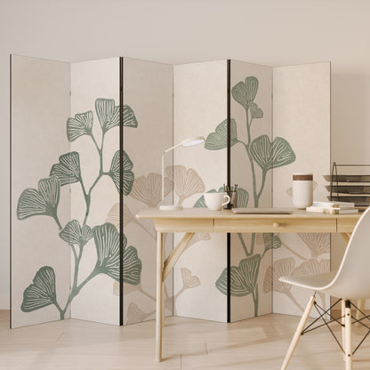 THE GOST OF GINKGO 6-Panel Room Divider