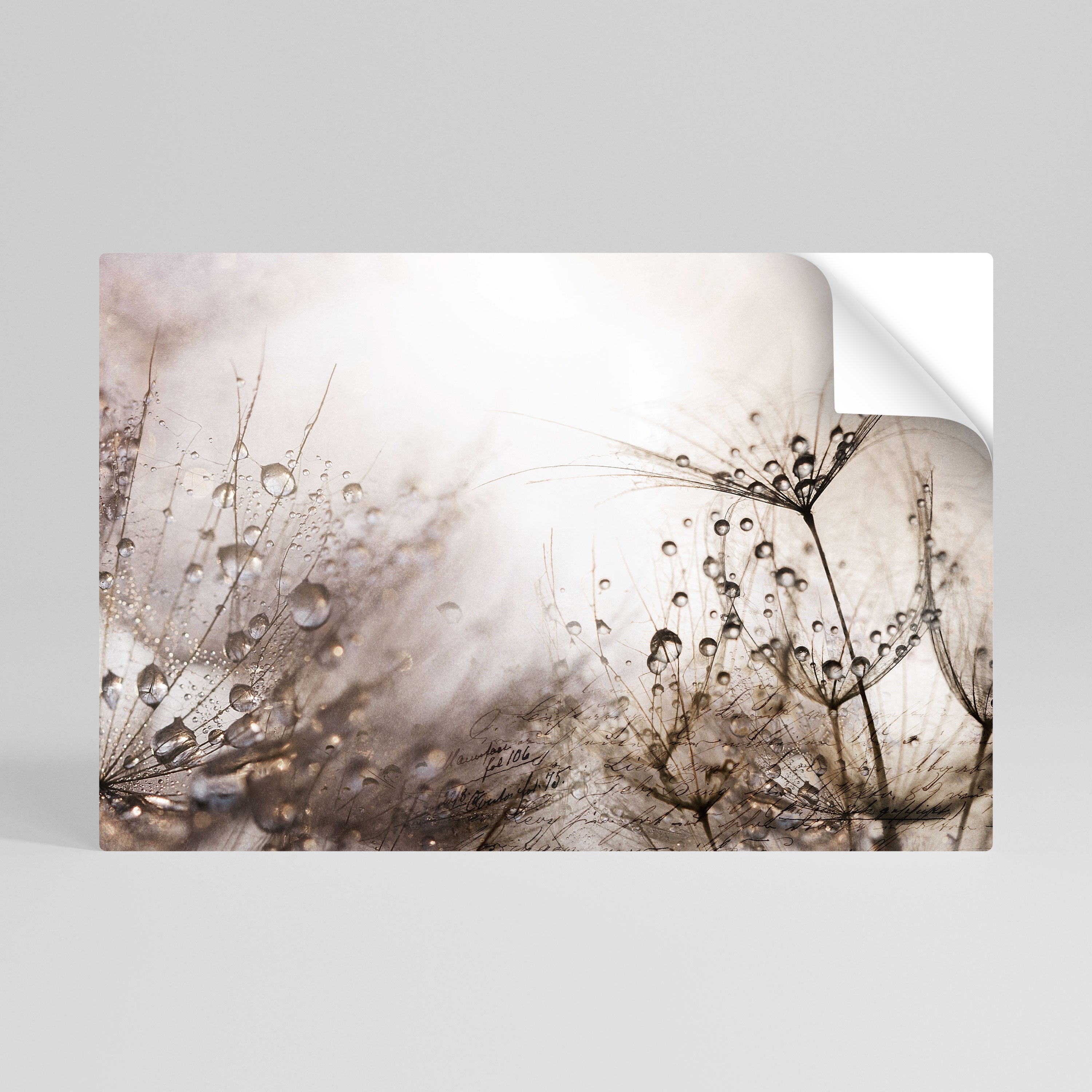 FLEETING DAWN Selbstklebendes Horizontal-Poster