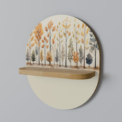 AUTUMN FOREST Dekoratives Wandregal