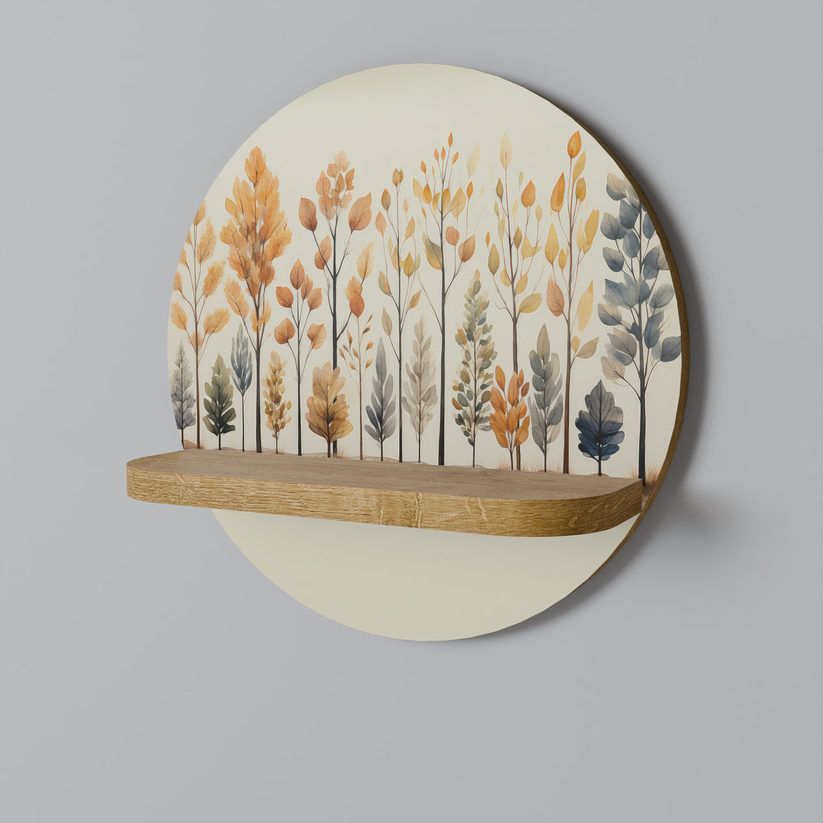 AUTUMN FOREST Dekoratives Wandregal