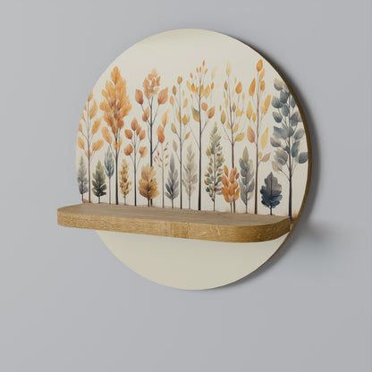 AUTUMN FOREST Dekoratives Wandregal