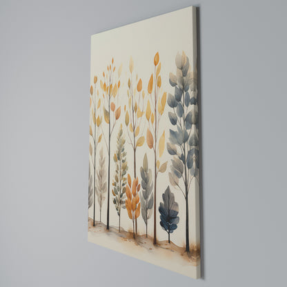 AUTUMN FOREST Vertical Canvas Print