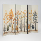 AUTUMN FOREST 6-teiliger Paravent