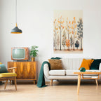 AUTUMN FOREST Selbstklebendes Poster - Hochformat