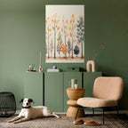 AUTUMN FOREST Selbstklebendes Poster - Hochformat