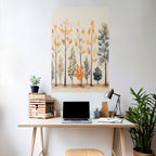 AUTUMN FOREST Selbstklebendes Poster - Hochformat