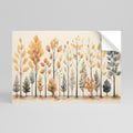 AUTUMN FOREST Selbstklebendes Horizontal-Poster