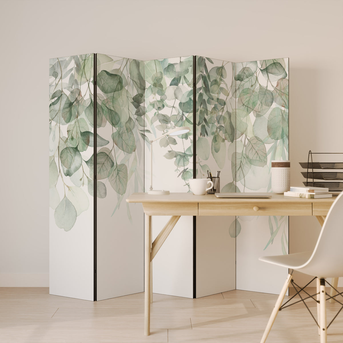 PURE VERDURE 5-teiliger Paravent