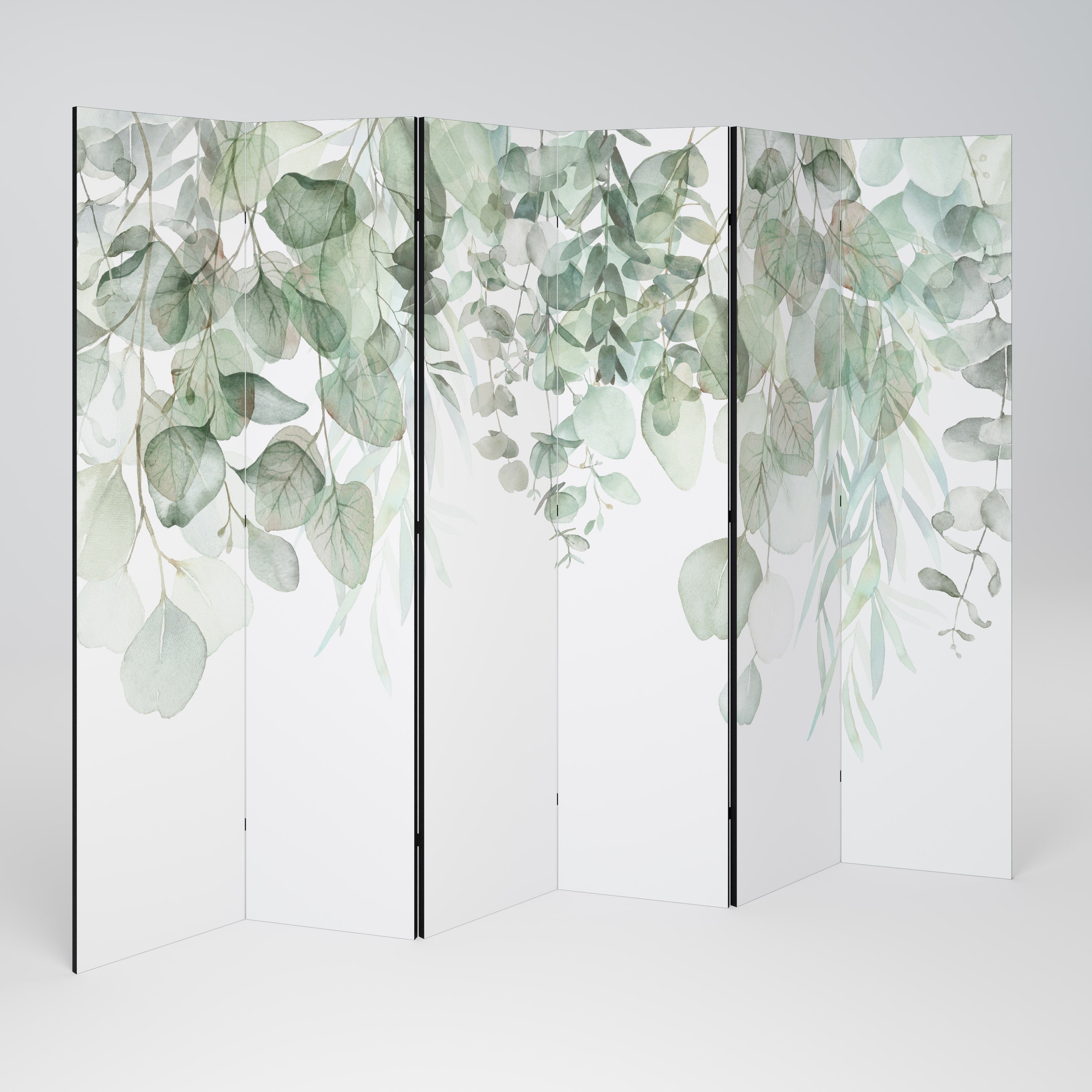 PURE VERDURE Dekorativer 6-teiliger Raumteiler