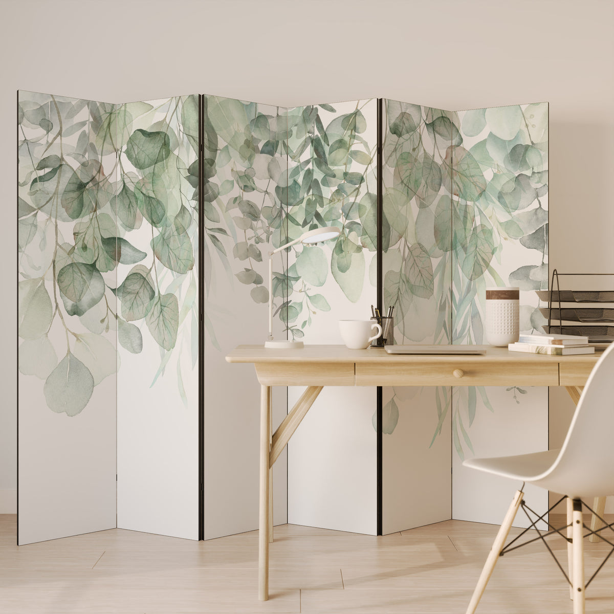 PURE VERDURE 6-teiliger Paravent