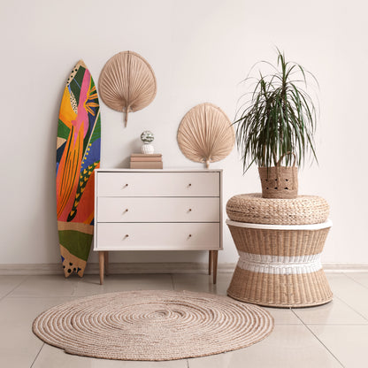 RAMPANT VEGETATION Deko-Surfboard