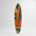 RAMPANT VEGETATION Deko-Surfboard