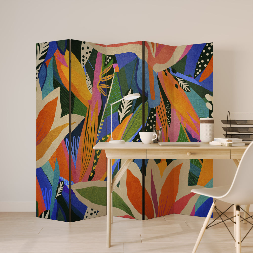 RAMPANT VEGETATION 5-teiliger Paravent